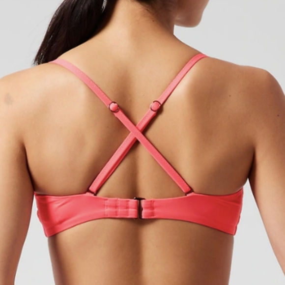 NWT Athleta Hampton Bra Cup Bikini Top, Size 34 B/C - Picture 2 of 8